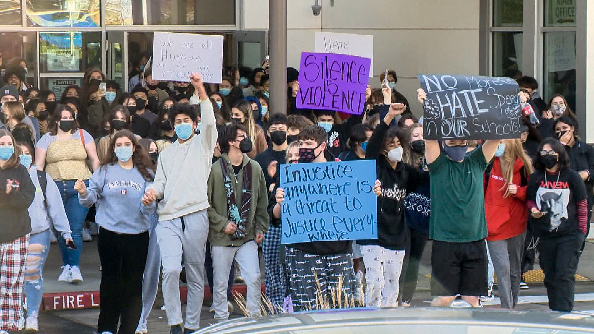 Student's racist, slur-filled video leads to school walkout and larger reckoning